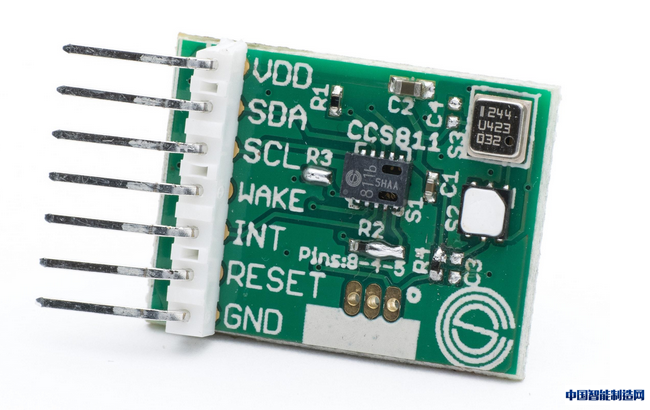 Cambridge CMOS Sensors推出数字气体传感器CCS811