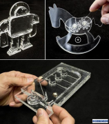 德国机器人用激光切割和焊接制造3D对象