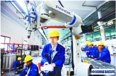 南京熊猫电子将用机器人造机器人