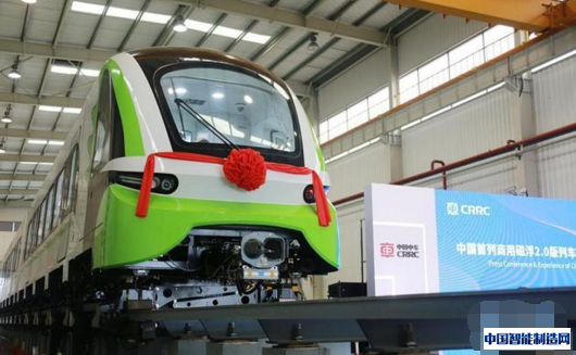 中国首列商用磁浮2.0版列车启动提速测试 设计时