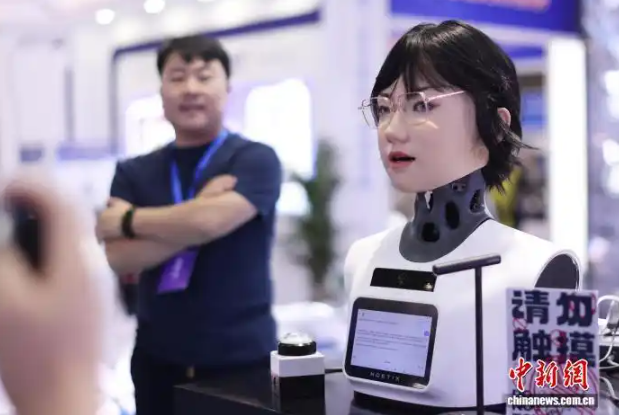 机器人扎堆亮相 世界智能制造博览会南京开展